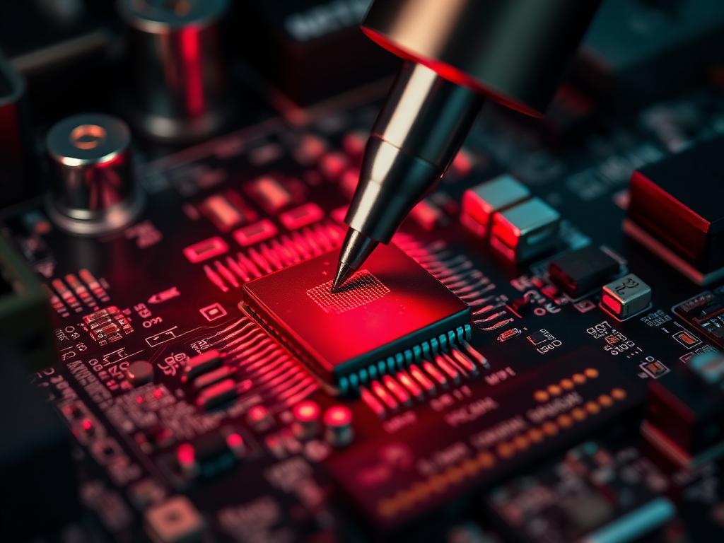 Motherboard micro-soldering